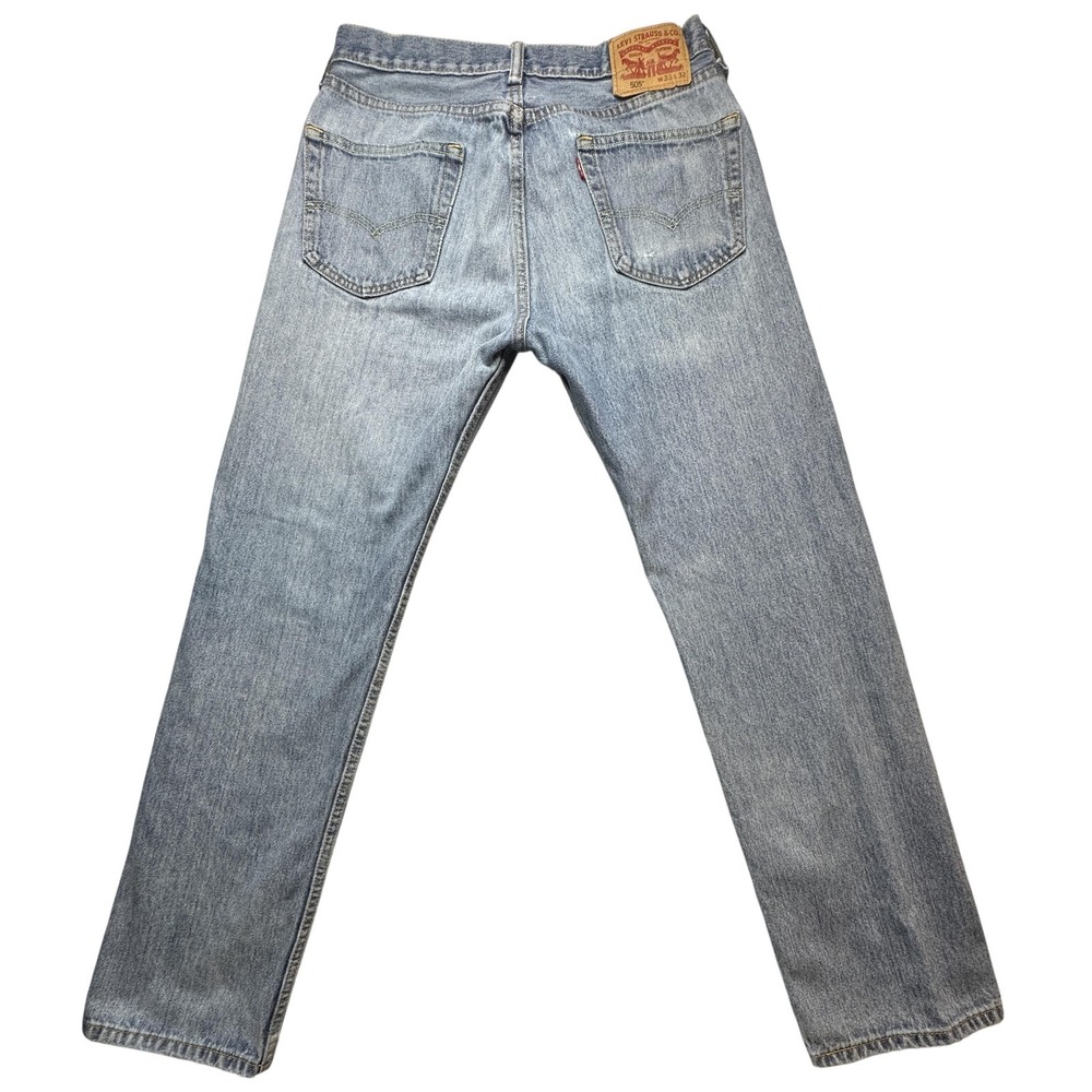 Levi's Straight Men Jeans - Light Blue Denim